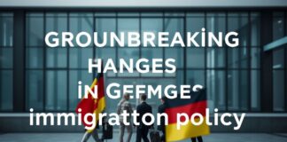Bahnbrechende Veränderungen in der deutschen Einwanderungspolitik Groundbreaking changes in German immigration policy