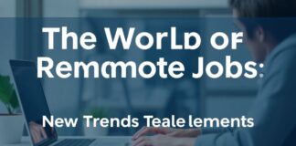 Die Welt der Remote-Jobs: Neue Trends und Entwicklungen The World of Remote Jobs: New Trends and Developments