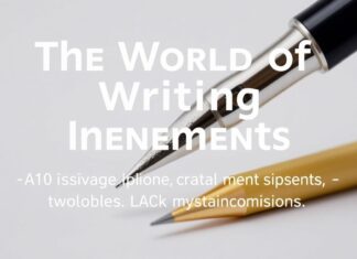 Die Welt der Schreibgeräte: Ein Überblick über aktuelle Trends und Innovationen The World of Writing Instruments: An Overview of Current Trends and Innovations