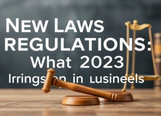 Neue Gesetze und Regulierungen: Was 2023 für Bürger und Unternehmen bringt New laws and regulations: What 2023 brings for citizens and businesses