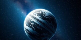 Wissenschaftler entdecken neuen Planeten in unserer Galaxie Scientists discover a new planet in our galaxy.