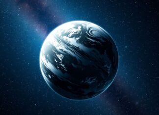 Wissenschaftler entdecken neuen Planeten in unserer Galaxie Scientists discover a new planet in our galaxy.
