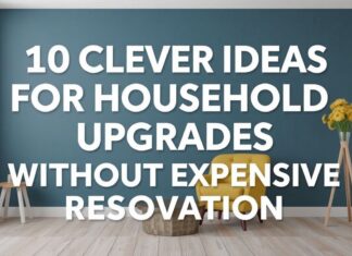 10 Clever Ideen für Haushalts-Upgrades ohne teure Renovierung 10 Clever Ideas for Household Upgrades Without Expensive Renovations