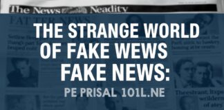 Die seltsame Welt der Fake News: Eine persönliche Reise The Strange World of Fake News: A Personal Journey
