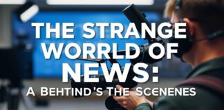 Die seltsame Welt der Nachrichten: Ein Blick hinter die Kulissen The Strange World of News: A Behind-the-Scenes Look