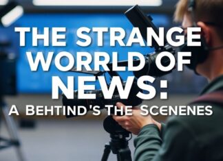 Die seltsame Welt der Nachrichten: Ein Blick hinter die Kulissen The Strange World of News: A Behind-the-Scenes Look