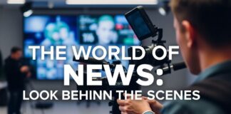 Die Welt der Nachrichten: Ein Blick hinter die Kulissen The World of News: A Look Behind the Scenes