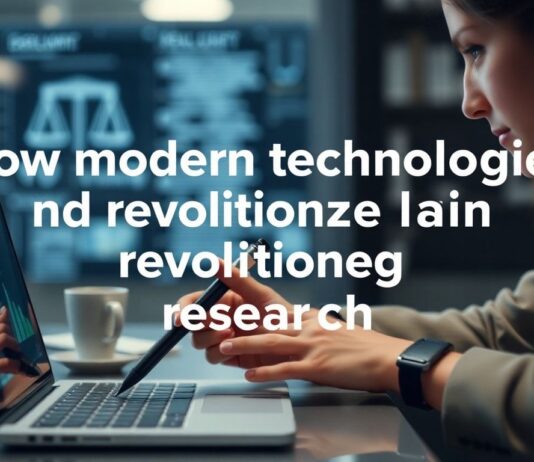 Wie moderne Technologien die juristische Recherche revolutionieren How modern technologies are revolutionizing legal research
